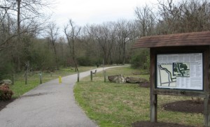 Walnut Creek greenway at Wetland Center