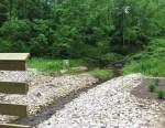 House Creek tributary joins at Lake&nbsp;Boone