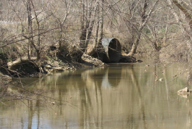 House Creek enters Crabtree_1_1