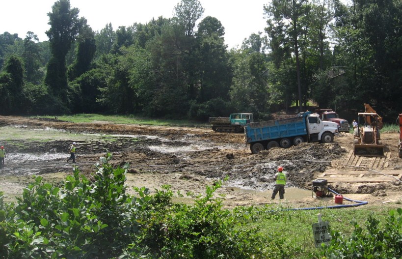 excavating Longview