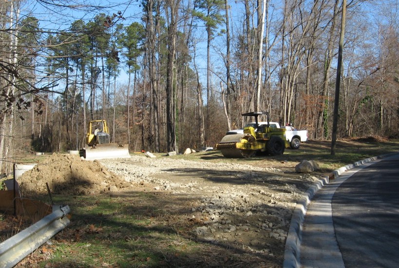 Milburnie greenway entrance